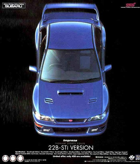 SUBARU Brochures & Magazines – NIHOBBY 日改通商