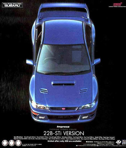 SUBARU Brochures & Magazines