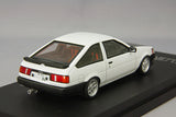 CAM @ 1/43 TOYOTA COROLLA LEVIN CARBON BONNET TOMS RIMS NIHOBBY 日改