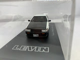CAM @ 1/43 TOYOTA COROLLA LEVIN CARBON BONNET TOMS RIMS NIHOBBY 日改