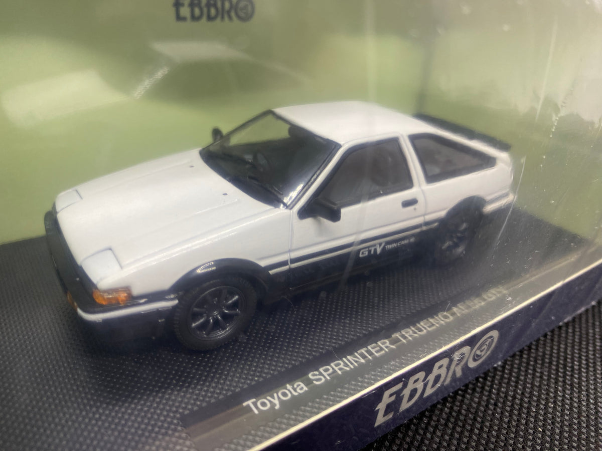 EBBRO 1/43 TOYOTA 1983 AE86 GTV Sprinter TRUENO Zenki Very Rare!