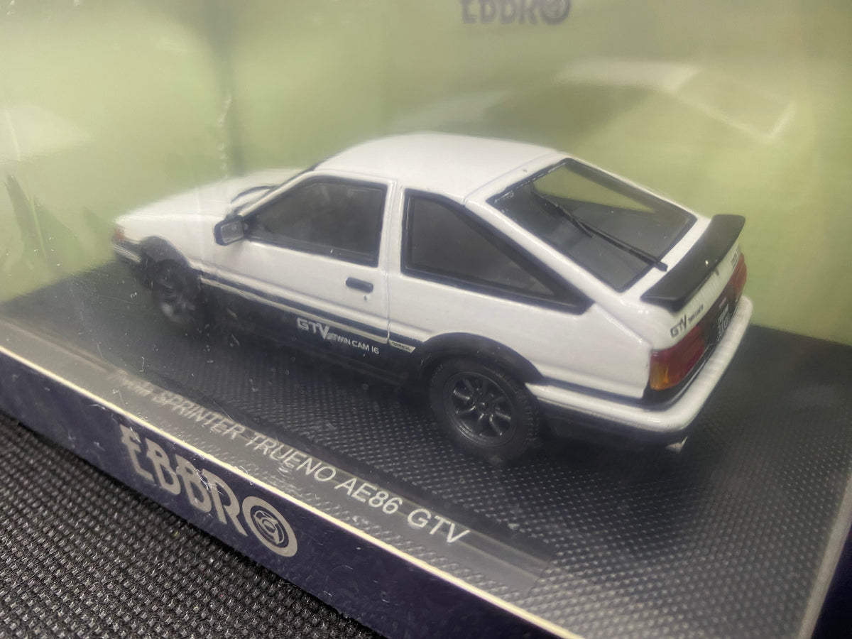 EBBRO 1/43 TOYOTA 1983 AE86 GTV Sprinter TRUENO Zenki Very Rare!