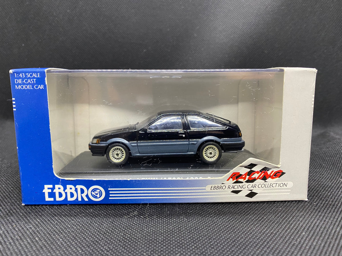 EBBRO 1/43 TOYOTA Kouki Corolla LEVIN GT-APEX Black one of 3000