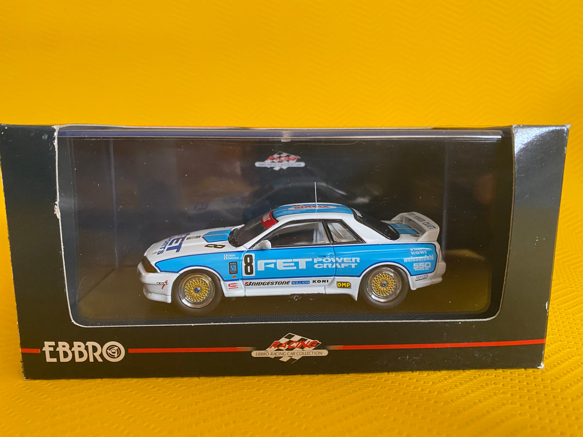 EBBRO 1/43 NISSAN SKYLINE GTR R32 FET 1993 Group A – NIHOBBY 日改通商