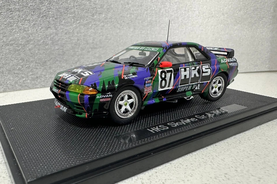 EBBRO 1/43 HKS JTC Nissan SKYLINE 1993 R32 GTR Group A – NIHOBBY