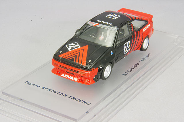 TOYOTA 1/43 ENIF Sprinter Trueno N2 1986 ADVAN – NIHOBBY 日改通商