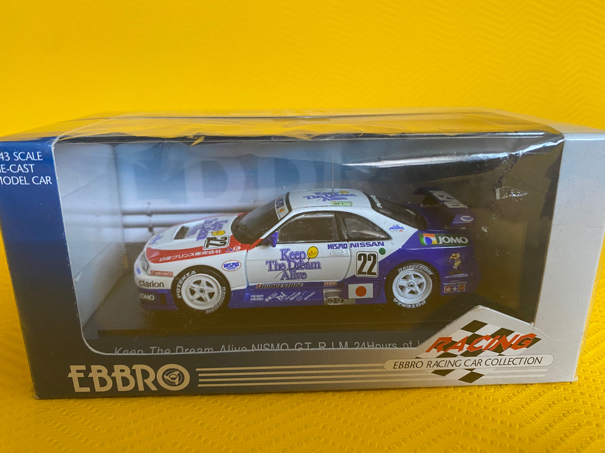 ミニカー R33NISMO GT-R LM 1995 Le Mans (#22) Amazon | エブロ SKYLINE R33 GT-R 日産 スカイライン 1995 LM