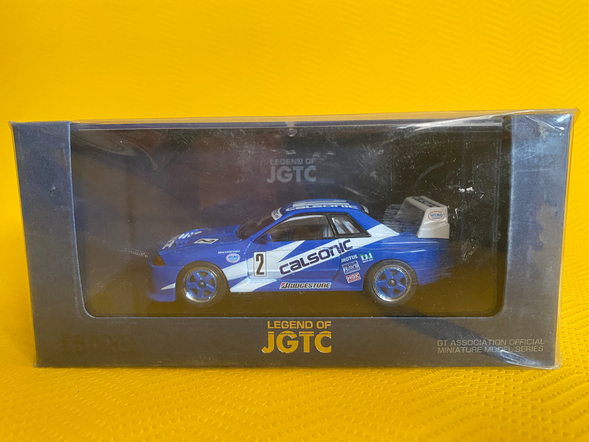ミニカー EBBRO JGTC CALSONIC SKYLINE Ebbro 1/43 Nissan 1993 Skyline GT-R R32 Fuji Champion Calsonic