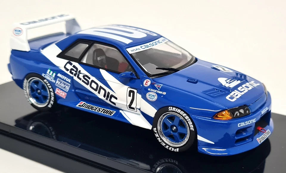 Ebbro 1/43 Nissan 1993 Skyline GT-R R32 Fuji Champion Calsonic