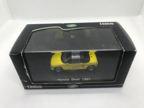 EBBRO Honda 1/43 Beat PP1 Yellow (open top) Nihobby 日改通商