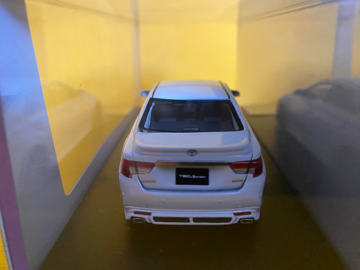 1/43 ハイストーリー トヨタ マークX TRD スポルティーボ ホワイト Hi-Story 1/43 Toyota Mark X TRD Sportivo Ver White Pearl