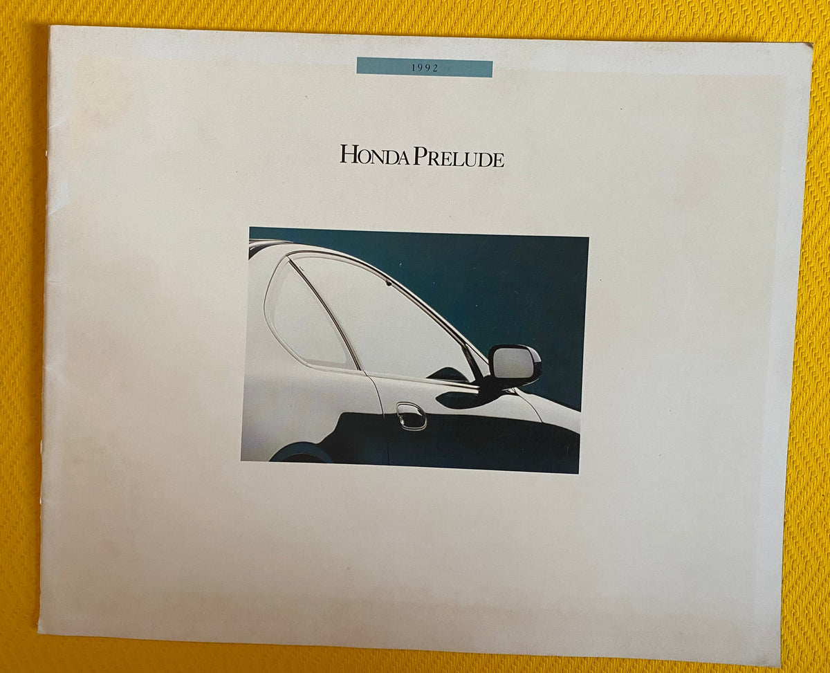 HONDA PRELUDE 1992 SR 4WS BB1 Canada Brochure – NIHOBBY 日改通商