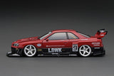 Liberty Walk LBWK Nissan E-R34 Silhouette Skyline GTR Red - Ignition IG2706 NIHOBBY 日改