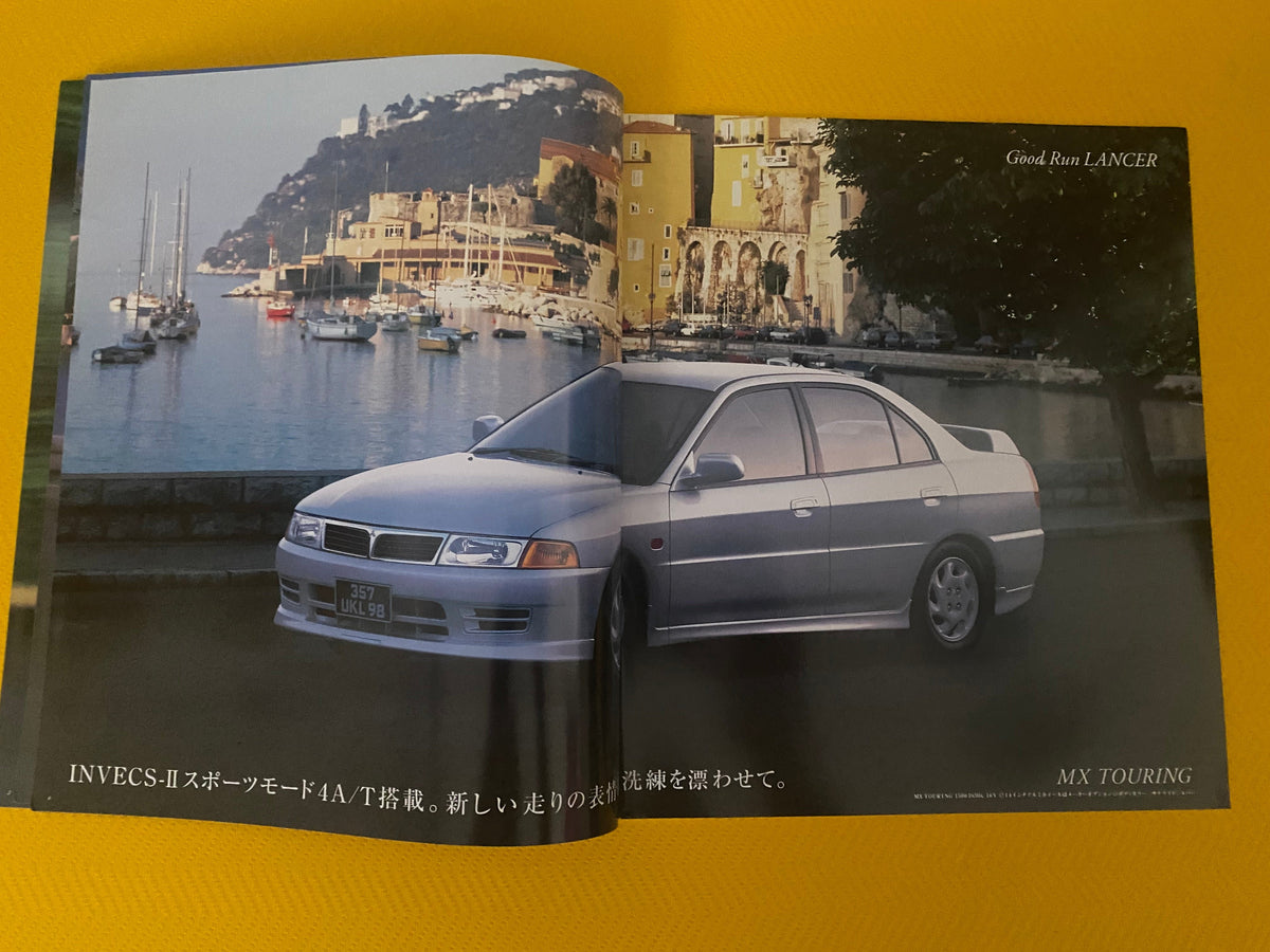 MITSUBISHI LANCER GSR 1997 Japanese Brochure Very Rare!! – NIHOBBY