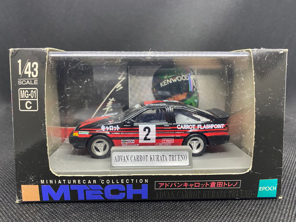 TOYOTA 1/43 MTECH TRUENO ADVAN AE86 Keiichi TSUCHIYA – NIHOBBY 日