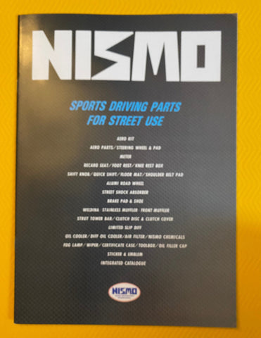 NISMO Sports driving Parts 94 Feb brochure old logo very rare  NIHOBBY catalogue