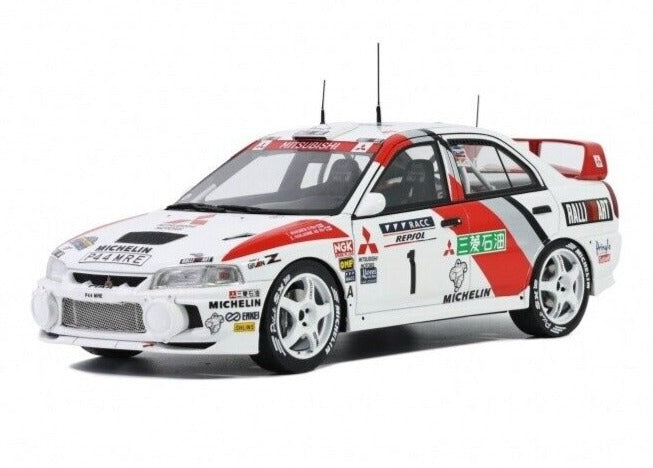 OTTO 1/18 Mitsubishi Lancer Evo IV T.Makinen 99 Catalunya Rally