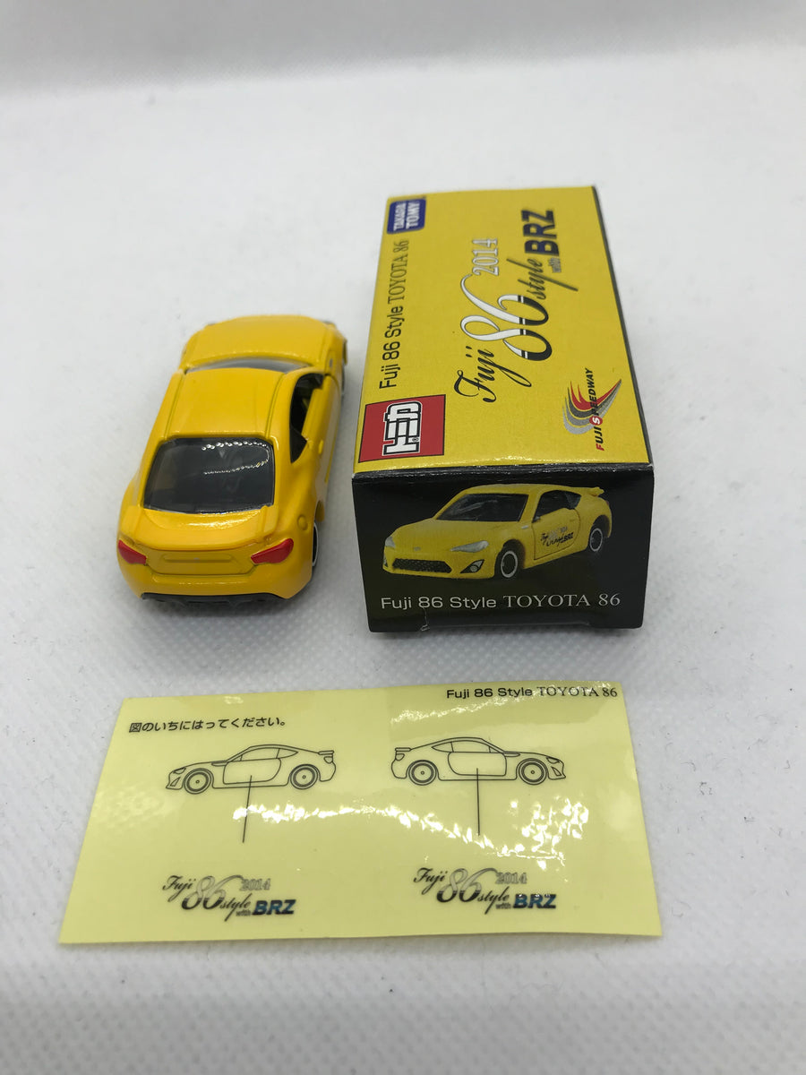 TOMICA TOYOTA 86 2014 Fuji Speedway 86 Event limited product
