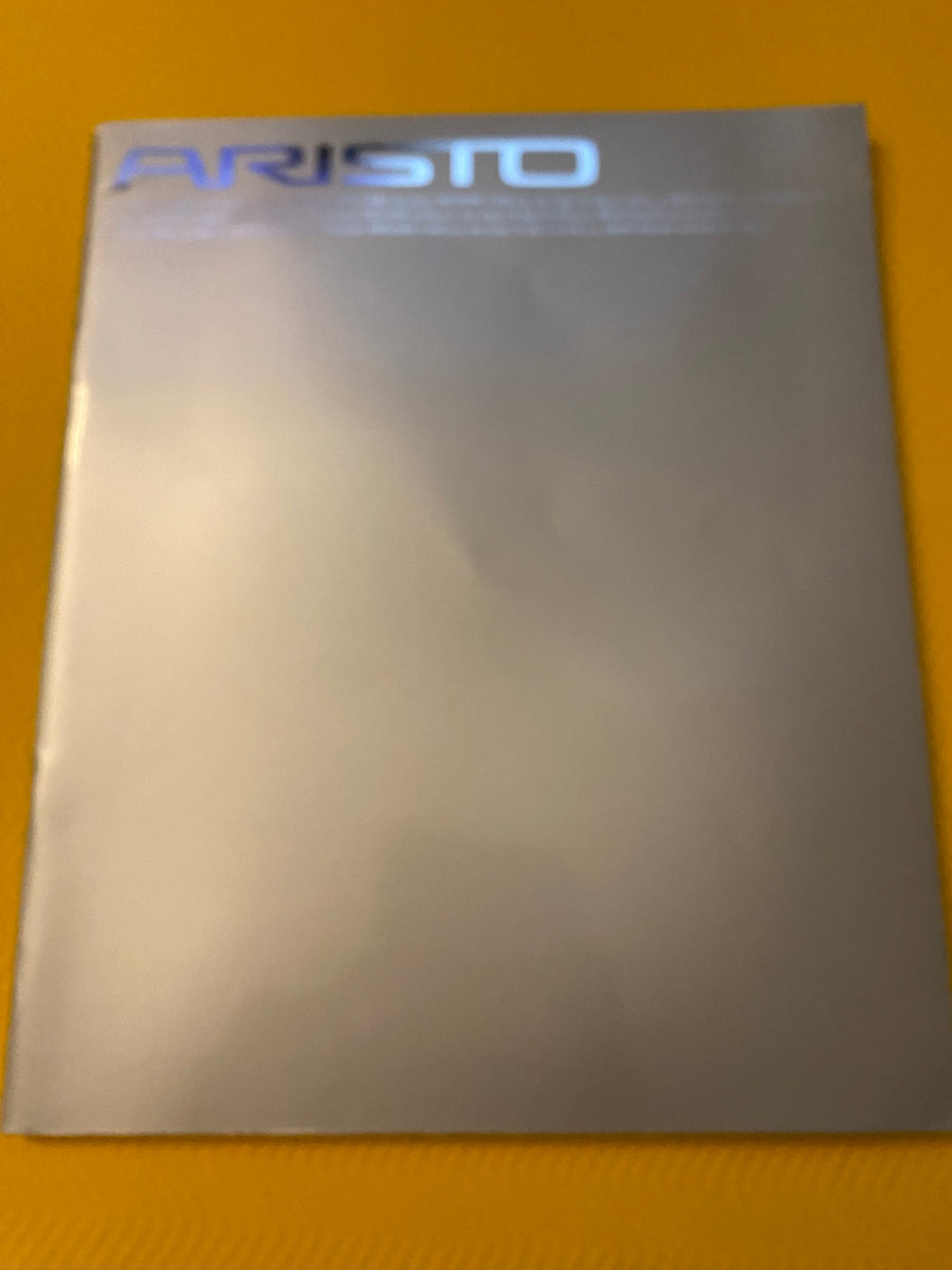 Toyota 1992 Aristo JZS147 Lexus GS300 Brochure. – NIHOBBY 日改通商