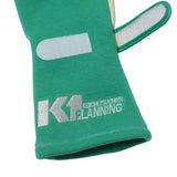 Keiichi Tsuchiya Drift King Official RACING Leather GLOVES GREEN Made in japan NIHOBBY