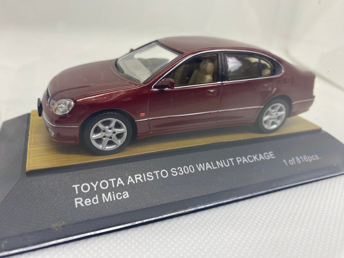 TOSA 1/43 TOYOTA ARISTO JZS160 LEXUS GS300 RED. – NIHOBBY 日改通商