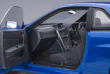 AutoArt NISSAN SKYLINE GT-R (R34) V-SPEC II (BAYSIDE BLUE) NIHOBBY 日改