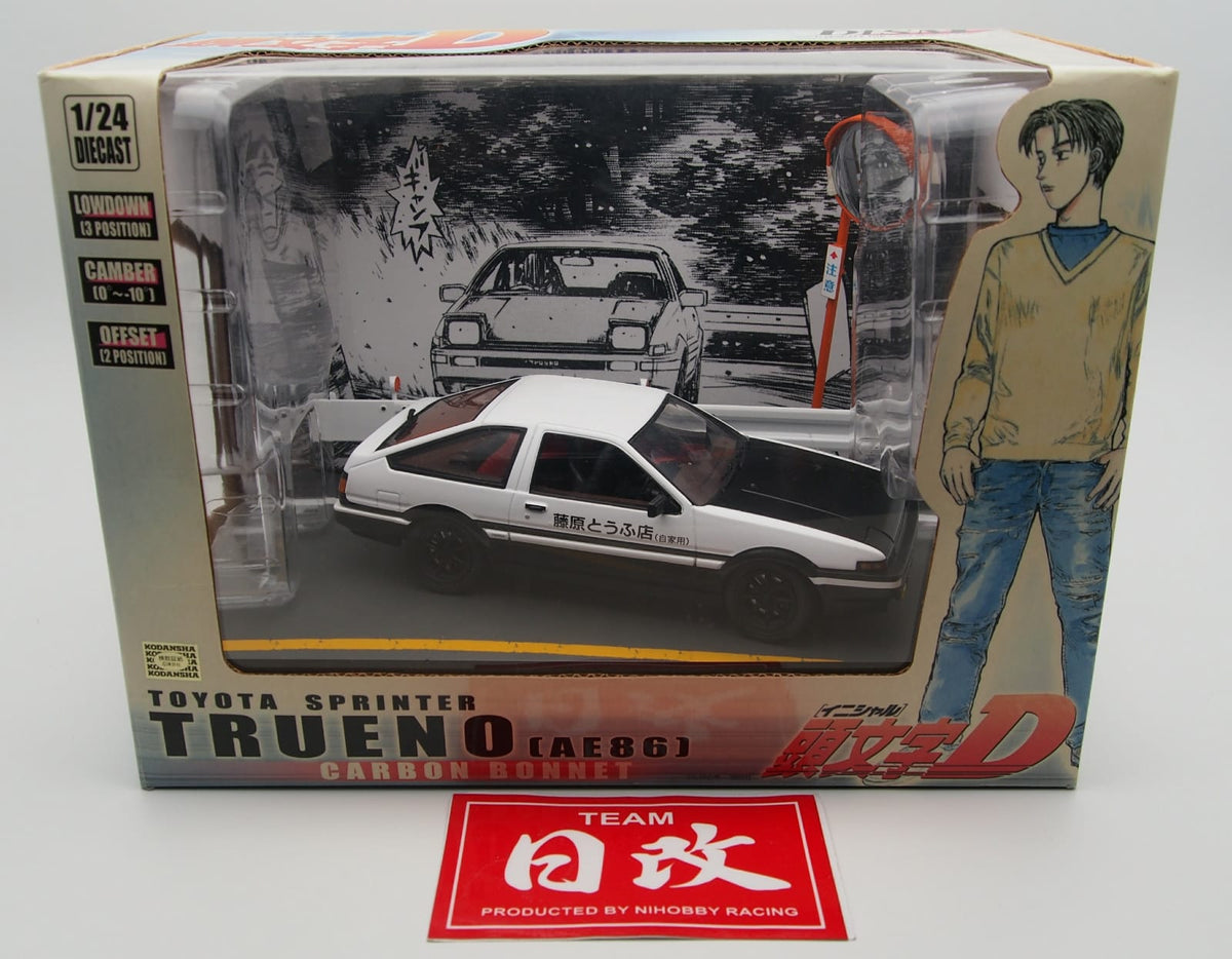 DISM TOYOTA INITIAL D 1 24 AE86 with option parts