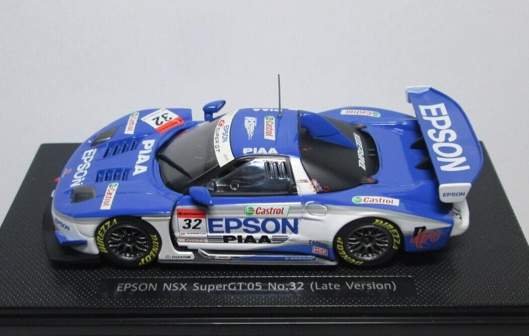 EBBRO 1/43 HONDA EPSON NSX 2005 SUPER GT – NIHOBBY 日改通商
