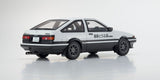 KYOSHO 1/18 INITIAL D TOYOTA TRUENO AE86 WITH FUJIWARA TAKUMI FIGURE. VERY RARE NIHOBBY 日改