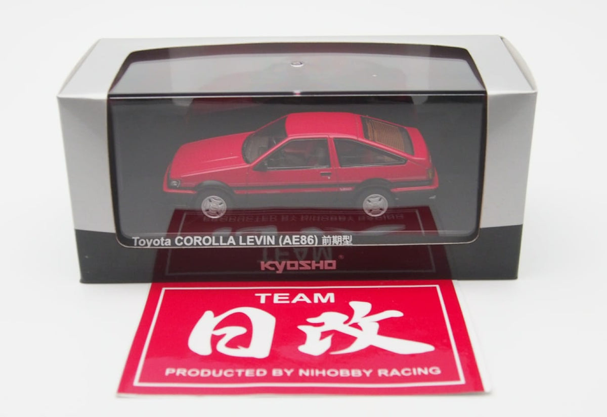 KYOSHO TOYOTA 1/43 AE86 Corolla Levin Zenki – NIHOBBY 日改通商