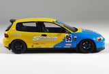 OTTO HONDA CIVIC EG6 SPOON 1/18 Hong Kong Exclusive Model limited, Very Rare! NIHOBBY 日改
