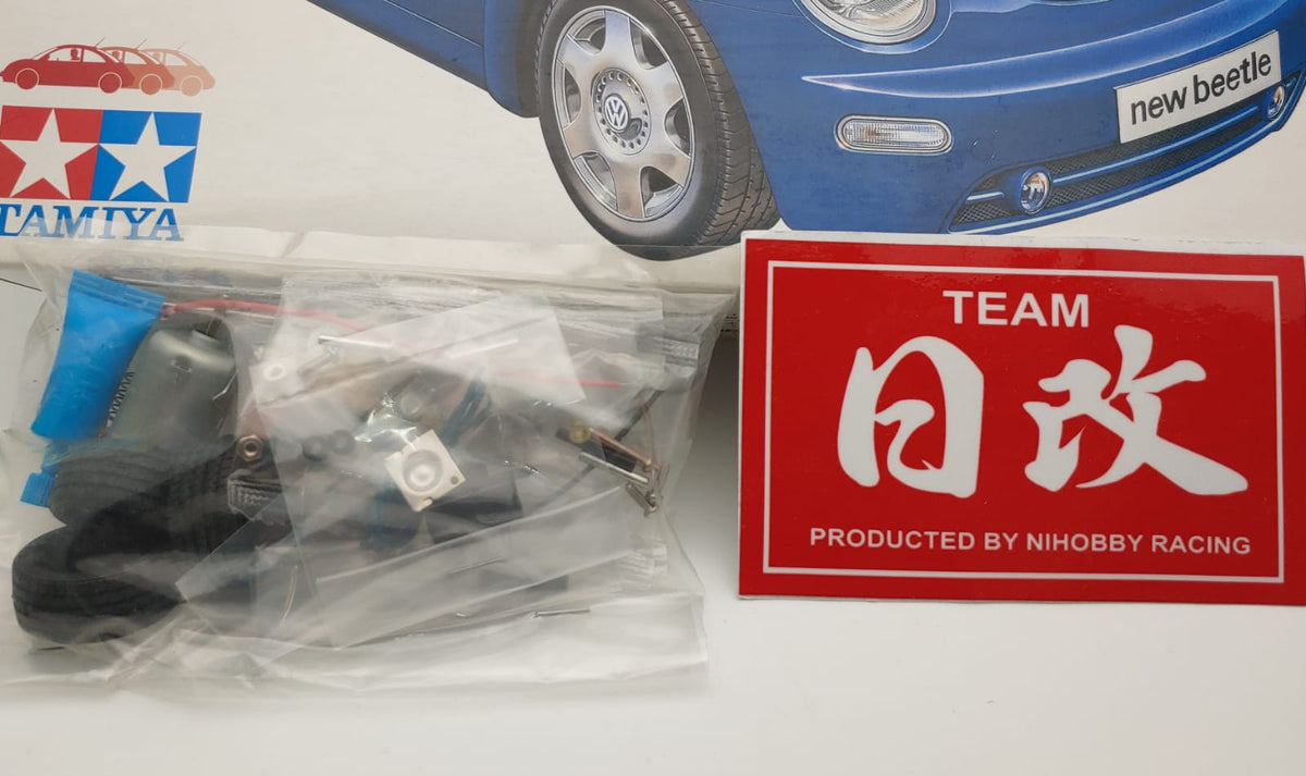 TAMIYA VOLKSWAGEN 1/24 NEW BEETLE MOTORIZED – NIHOBBY 日改通商