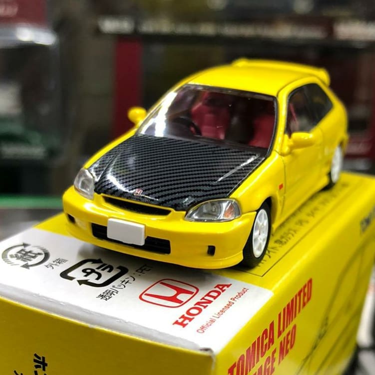 TOMICA LIMITED Vintage Neo Honda Civic Type-R EK9 Kouki