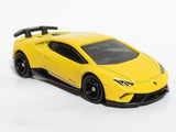 TOMICA No. 34 LAMBORGHINI HURACAN PERFORMANTE First Launch Edition with 2018 Sticker. NIHOBBY 日改