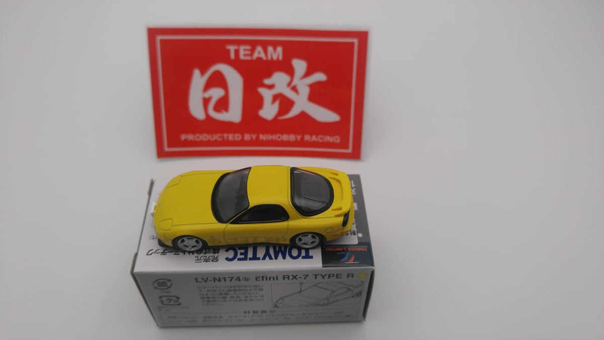 1:64 Tomica Limited Vintage Mazda RX-7 RX7 yellow - Hobby