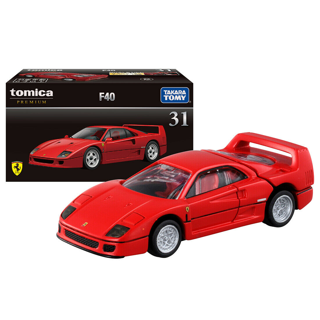 TOMICA PREMIUM FERRARI F40 RED – NIHOBBY 日改通商