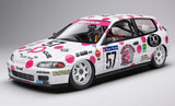 Tarmac HONDA CIVIC EG6 1/18 Noriko Sakai(酒井法子)Japan N1 Endurance Race 1992! Nihobby 日改通商