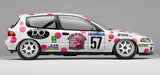 Tarmac HONDA CIVIC EG6 1/18 Noriko Sakai(酒井法子)Japan N1 Endurance Race 1992! Nihobby 日改通商