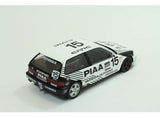 TRIPLE 9 T9-1800102 HONDA CIVIC EF9 N.15 JTC PIAA SUGO 300K 1991 K.SATO-I.GOTO 1:18 Nihobby 日改