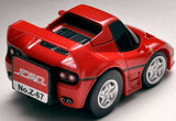 Choro Q zero  Ferrari F50 Z-70a Red Closed-Top. NiHOBBY 日改