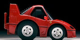 Choro Q Zero Ferrari F40 in Red Z-66a by TomyTec Pullback Car NIHOBBY 日改