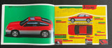 1983 Honda CRX Sports Ballade 9 pages Original Car Sales Brochure Catalog - Civic Si NIHOBBY 日改