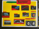 1983 Honda CRX Sports Ballade 9 pages Original Car Sales Brochure Catalog - Civic Si NIHOBBY 日改