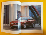 BMW 1992 5Series 520i 530i Germany English Brochure Very Rare! NIHOBBY