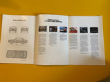 BMW3 series 1992 March Hong Kong brochure with price list 27 pages Nihobby 