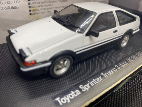 EBBRO 1/43 TOYOTA 1983 AE86 Sprinter TRUENO Zenki – NIHOBBY 日改通商