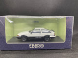 EBBRO 1/43 TOYOTA 1983 AE86 GTV with Watanabe rims Sprinter TRUENO Zenki Very Rare! Nihobby 日改 