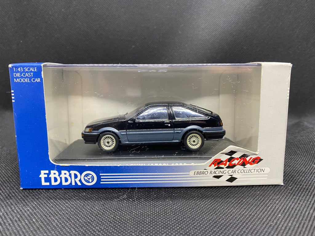EBBRO 1/43 TOYOTA Kouki Corolla LEVIN GT-APEX Black one of 3000 