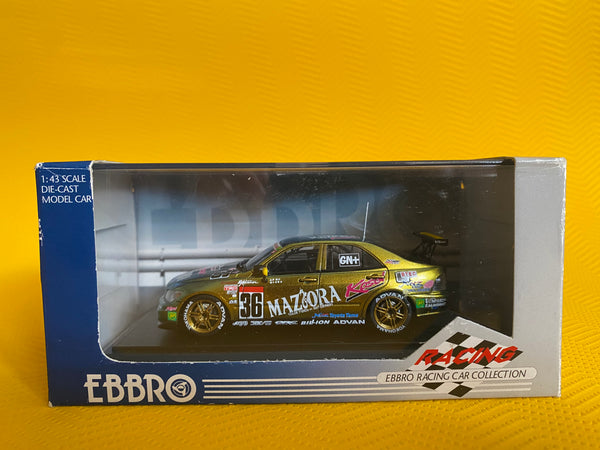 EBBRO 1/43 TOYOTA ALTEZZA SUPER TAIKYU 2003 MAZIORA. – NIHOBBY 日