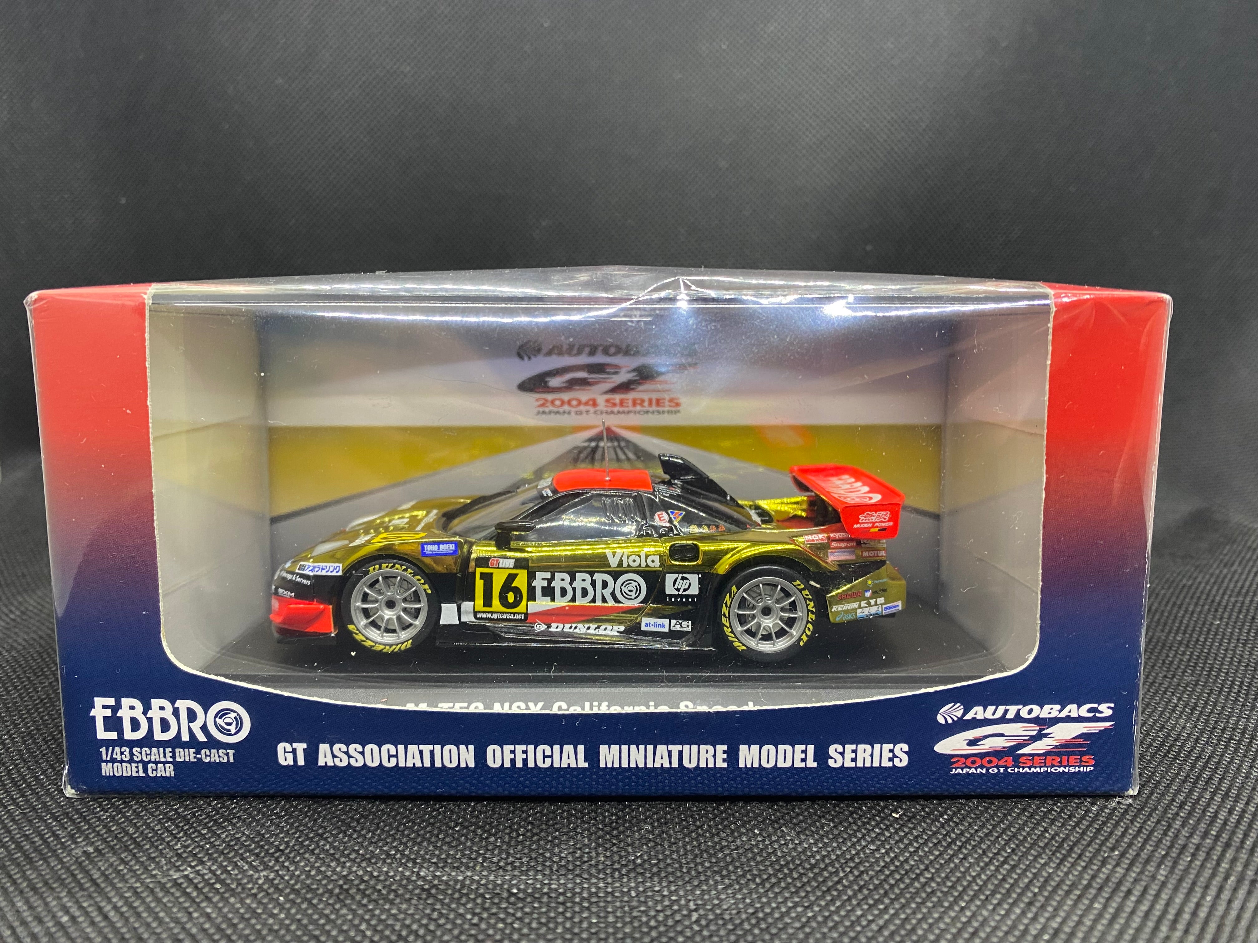 1/43 Ebbro M-Tech All star Honda NSX JGTC 2004 car #16 #670